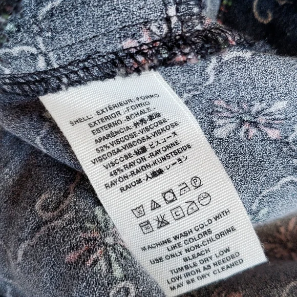 297 FREE PEOPLE Debby Dot Deeby Floral Romper Playsuit Black sz S Women's Casual - Picture 10 of 14